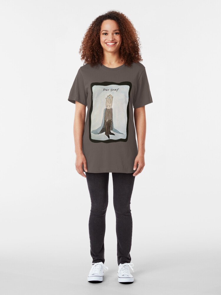 Alternate view of Der Graf (The Count) Slim Fit T-Shirt