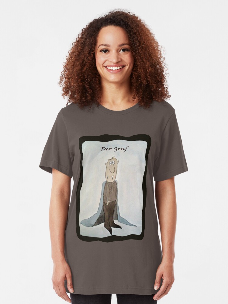 Alternate view of Der Graf (The Count) Slim Fit T-Shirt