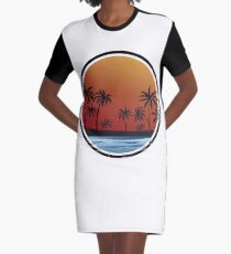 Bienvenido Verano Graphic T-Shirt Dress