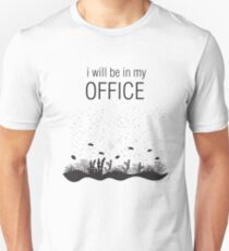 I will be in my office scuba dive t shirt Unisex T-Shirt