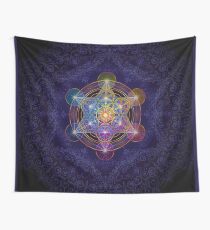 Metatron's Cube Merkabah Wall Tapestry