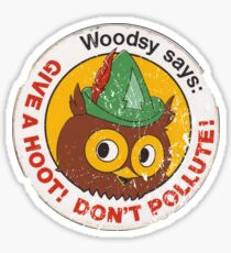 Woodsy Owl 2 Sticker