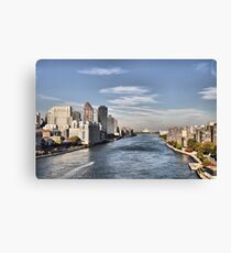Looking North Up The East River Canvas Print