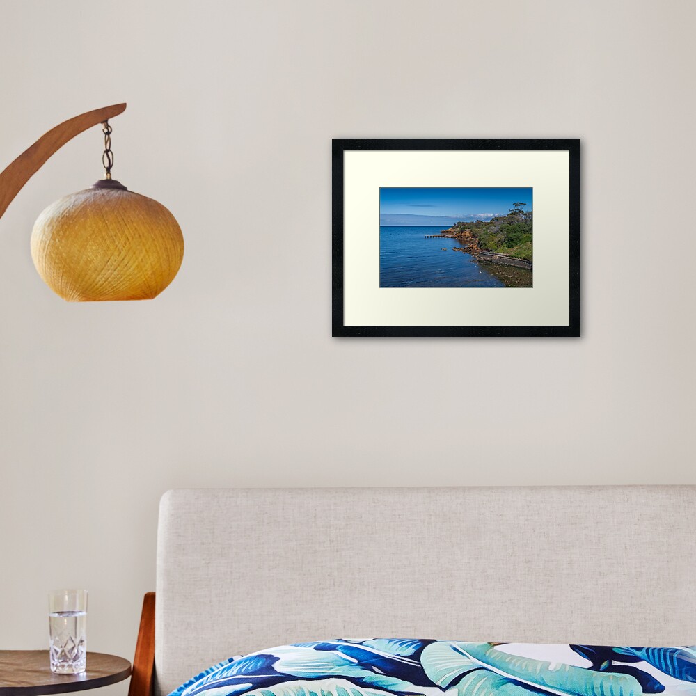 Watkins Bay - Beaumaris Framed Art Print