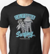California Surfing Paradise Unisex T-Shirt