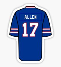 Josh Allen Jersey Sticker