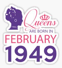 It's My Birthday 69. Made In February 1949. 1949 Gift Ideas. Sticker