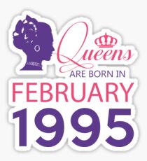 It's My Birthday 23. Made In February 1995. 1995 Gift Ideas. Sticker