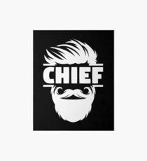 Chief Bridesmaid - Us Navy Chief - Kc Chiefs Shirt - Master Chief Mug - Chief Petty Officer - Chief Illiniwek - Senior Chief - Master Chief Art Board