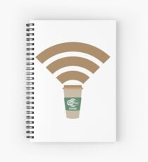 Cofee Zone Spiral Notebook