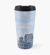 Taza de viaje Vista del horizonte de Nueva York