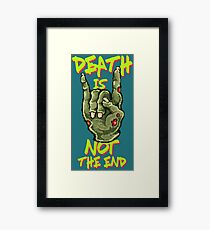 Death Is Not The End Framed Print