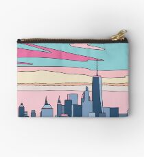 Bolso de mano Ciudad puesta de sol por Elebea