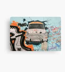 Fragment of Berlin wall Metal Print