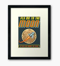 Fly Me To The Moon Framed Print