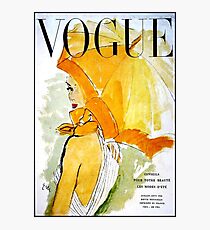 Lámina fotográfica VOGUE: Vintage 1950 Revista Publicidad Imprimir