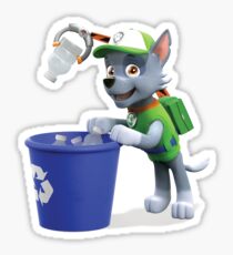 PAW Patrol Rocky Recycling Sticker
