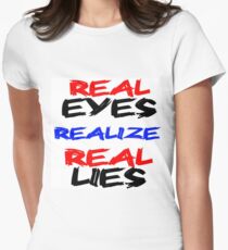 Real Eyes Women's Fitted T-Shirt