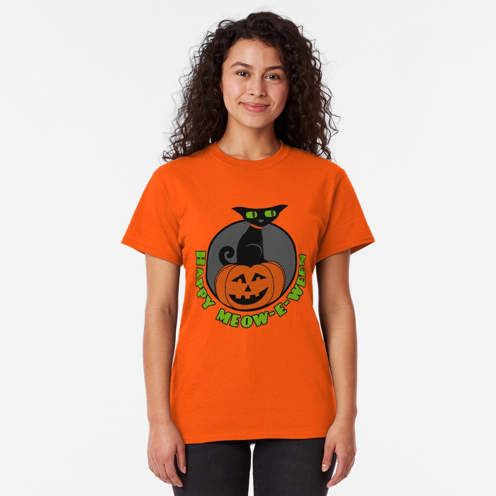 Midnight - Happy Meow-e-ween Classic T-Shirt