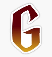 Premium Quality Red Symbol in House Colors Sticker