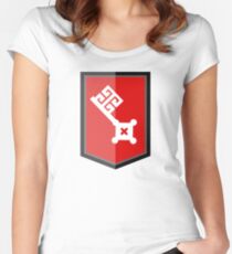 Bremen coat of arms Women's Fitted Scoop T-Shirt