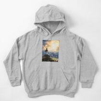 Sudadera con capucha para niños Leyenda de Zelda: el aliento de la obra salvaje
