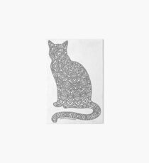 Lámina de exposición Mandala de gato gris