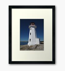 Peggy's Cove Lighthouse Framed Print