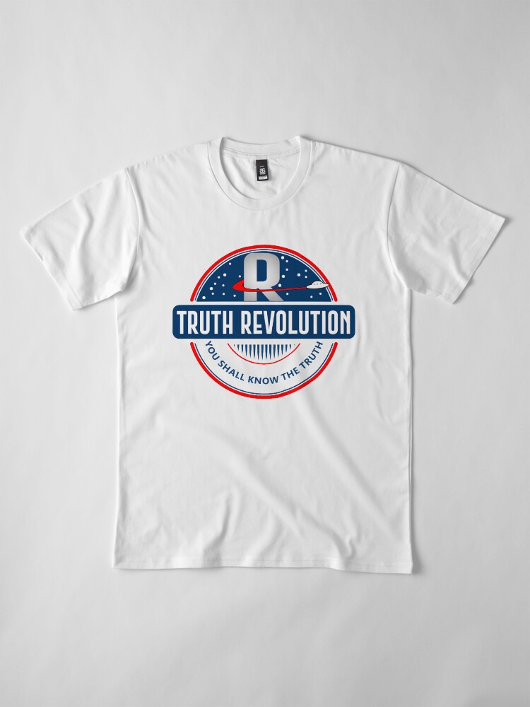 Alternate view of Truth Revolution Main Logo Premium T-Shirt