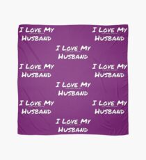 I Love My ' Food More Than My' Husband Scarf