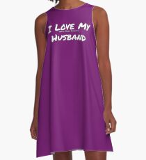 I Love My 'Horse More Than My' Husband A-Line Dress