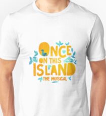 Camiseta ajustada Una vez en esta isla