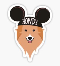 Reveille Mickey Sticker