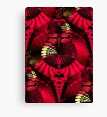 The Fantastical Fractal Fan Dance Canvas Print