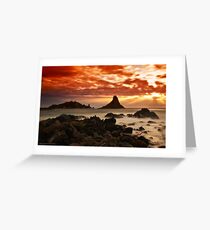 Acitrezza sunrise Greeting Card