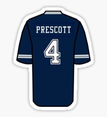 Dak Prescott Jersey Sticker