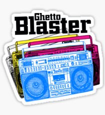 Ghetto Blaster Sticker