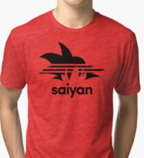 Saiyan Goku - Design sportif T-shirt chiné