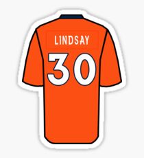 Phillip Lindsay Jersey Sticker
