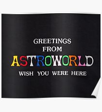 Greetings from Astroworld Poster