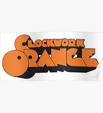 Póster Naranja Mecánica