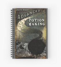 Cuaderno de espiral libro magico