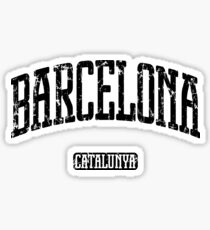 Pegatina Barcelona (Black Print)