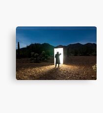 There are other worlds than these. Canvas Print