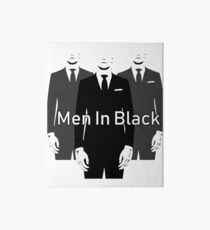 Men in black Art Board