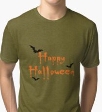 Happy Halloween Tri-blend T-Shirt