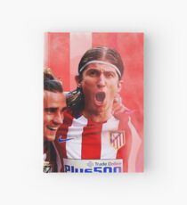 Cuaderno de tapa dura Ilustración del atletico