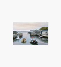 Ballintoy Harbour, Ireland. (Painting) Art Board