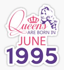 It's My Birthday 23. Made In June 1995. 1995 Gift Ideas. Sticker