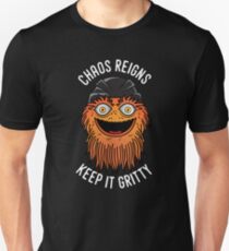 Chaos regiert Keep It Gritty Unisex T-Shirt
